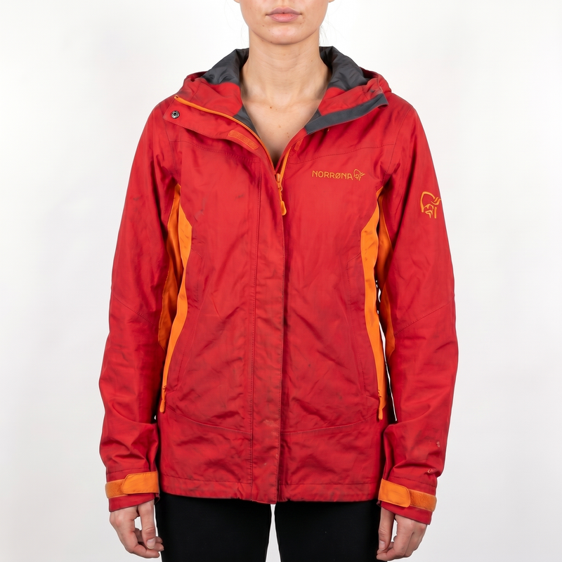 Norrona Hardshell Jacket Red Size S - Red - S Women