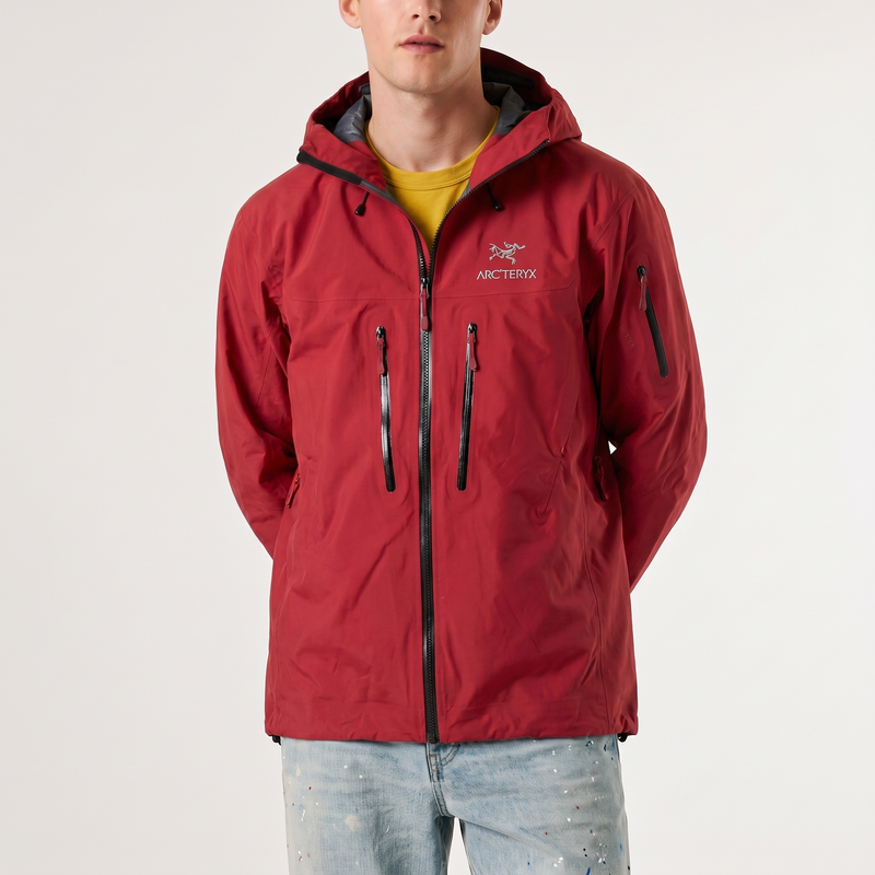 Arcteryx Alpha SV Hardshell Jacket Red Size L - Red - L