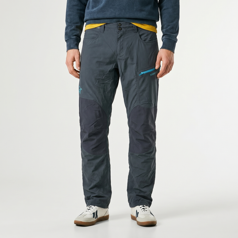 Norrona Hiking Pants Blue Size L - Blue - L