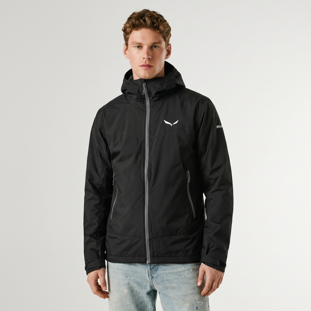 Salewa Rain Jacket Black Size S - Black - S