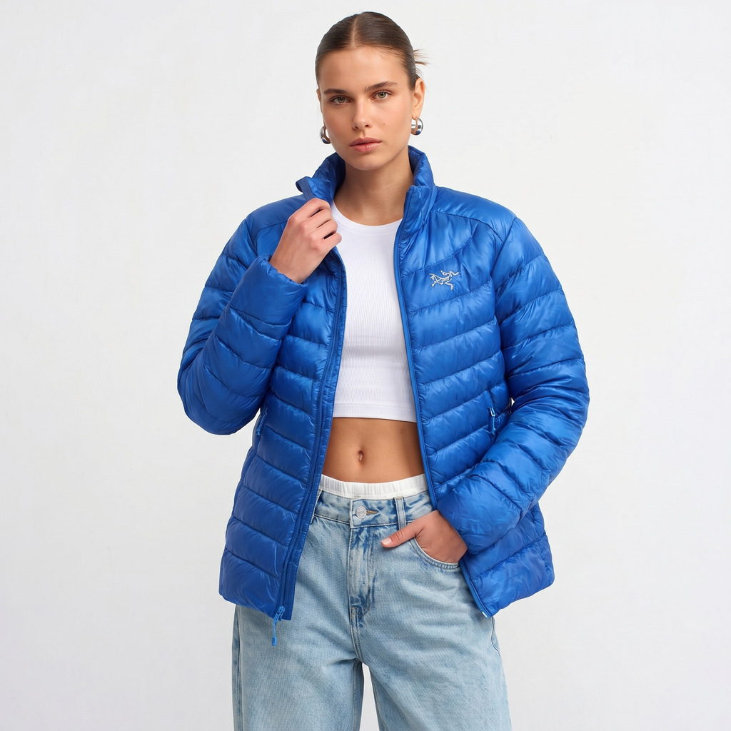 Arc'teryx Down Jacket Blue Size S Women - Blue - S Women