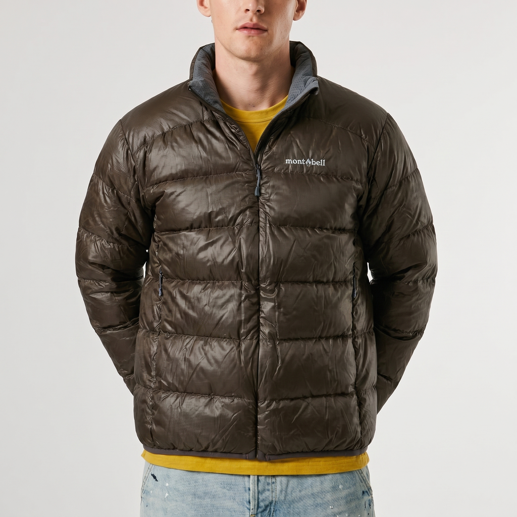 Montbell Daunenjacke Braun Gr. S - Braun - S