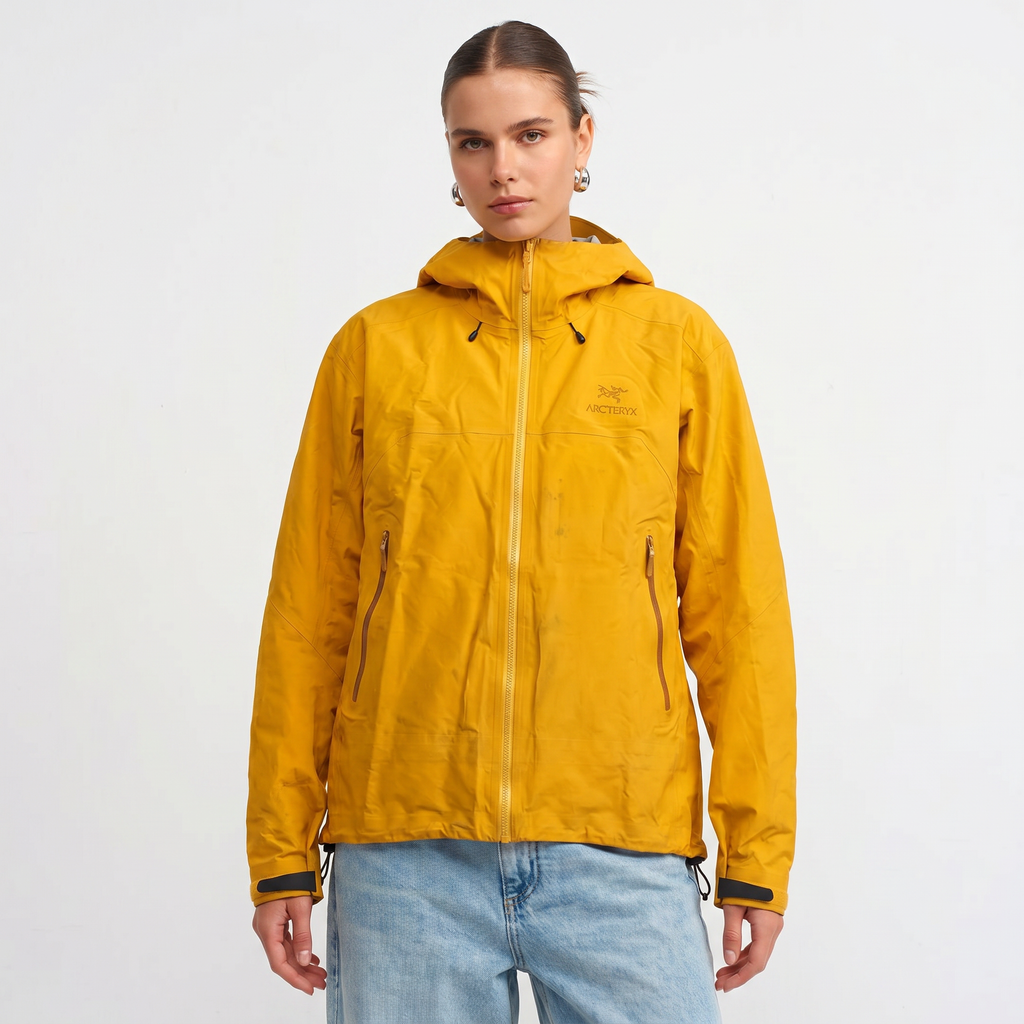 Arcteryx Hardshell Jacket Yellow Size XL Women - Yellow - XL Women